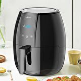 PerClass VLT5012 Raffle Digital Airfryer 4 Lt Sıcak Hava Fritözü-Siyah