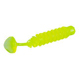 Silikon Kurt Yem - 1,5g 45mm - Fishack WormiX - 10 Adet - UV Silikon- Fluo Green