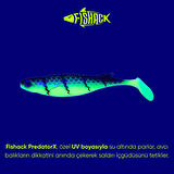 Silikon Sahte Balık - 10g 100mm - Fishack PredatorX - UV Boyalı - Radar