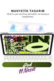 iPad Pencil 2025 M3 11 Nesil 11 inç Uyumlu Avuçiçi Red Eğim Özellikli Bluetoothlu Dokunmatik Kalem