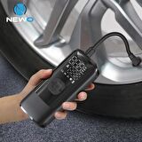 Newo Şarjlı Lastik Şişirme Pompası Işıklı KP01