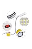 Dikiş Makinası Spiral Mıknatıslı Uv Led Mor Işık 10 Led Lamba
