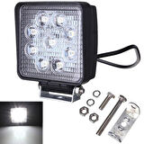 Çalışma Lambası Kare 9 Led 27 Watt