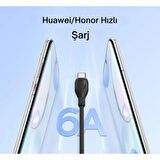Baseus MEGA Hızlı 1.2MT 100W Type-C Şarj Kablosu, Akım Ve Isı Korumalı Type C Kablo, PC, Telefon, Tablet Şarjı