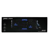 Preo KM033 Gaming Kablosuz Oyuncu Klavye Mouse Set