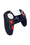 PS5 Dualsense Spider Man 2  Koruyucu Silikon Kılıf + Analog silikon Koruyucu