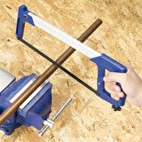 WORKPRO WP215022 300mm BI-METAL 24TPI Ağır Hizmet Tipi Alüminyum Gövde Demir Testeresi 