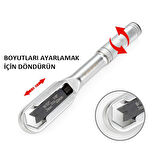 WORKPRO WP272015 7/22mm CR-V Üniversal Ayarlanabilir Anahtar