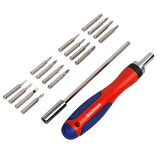WORKPRO WP200516 18 Parça Profesyonel CR-V Cırcırlı Hassas/Elektronikçi Bits Tornavida Seti