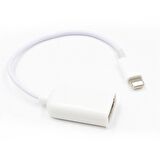 LİGHTNİNG TO DİŞİ USB OTG KABLO İOS 13 VE ÜZERİ