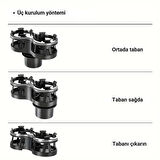 Coofbe İki Gözlü Oto Bardak Tutucu Bardak Çoğaltıcı Torpido Üzeri Bardak Tutucu Araç Bardaklık İçecek Tutucu