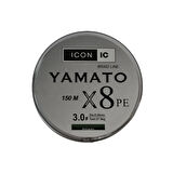 İCON-İC Yamato 8X 150 Mt Dark Green Örgü ip misina