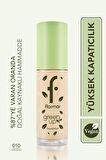 Flormar Green Up Kremsi Dokulu & Mat Bitişli (SOĞUK ALT TON) Vegan Fondöten