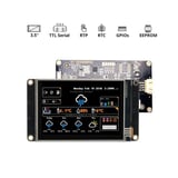 3.5 Inch Nextion HMI Dokunmatik TFT Lcd Ekran + 8 Port GPIO / 32 MB Dahili Hafıza