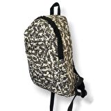 Balp Modern Tasarım Askeri Desenli Bej Renkli Hem Sırt Hem Laptop Çantası