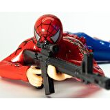 Sesli Yerde Sürünen Spiderman (Örümcek Adam) 35 Cm.