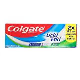 Colgate Üçlü Etki  Nane Ferahlığı Diş Macunu 2x125 ml Avantajlı Aile Paketi