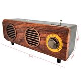 RADYO NOSTALJİ ŞARJLI BT/USB/SD/FM CAMERON CM-1923BT