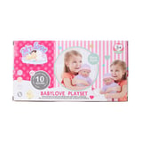 Babydoll My Love 10 Sesli İnteraktif Bebek - 30 cm Biberonlu Bakım Seti