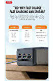 Xo XO-PR160 80.000 Mah Dijital Göstergeli 22.5W Taşınabilir Şarj Aleti Powerbank