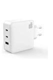 Hızlı Şarj Cihazı CE14 PD 1xUSB 2xUSB-C 100W Beyaz