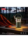 F49 Outdoor Kablosuz Bluetooth Hoparlör | Kamp Işığı | 3600 mAh | Çift Hoparlör |  BT V5.3