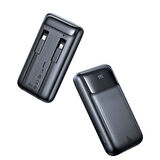 MCDODO MC 0231 10 000 MAH 33W ŞARJ GÖSTERGELİ ÇİFT KABLOLU POWERBANK- SİYAH