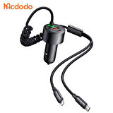 Mcdodo CC-0370 120W TypeC ıPhone Kablolu Araç Çakmak Şarj