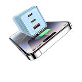 Mcdodo CH-1503 67W GaN 5 Mini 2xType-C 1xUSB Girişli Hızlı Şarj Aleti