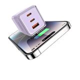 Mcdodo CH-1502 67W GaN 5 Mini 2xType-C 1xUSB Girişli Hızlı Şarj Aleti