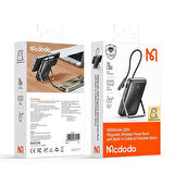 Mcdodo MC-1811 10.000 Mah MANYETİK KABLOSUZ ŞARJ CİHAZI DAHİLİ TYPE-C KABLOSU