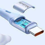 Mcdodo CA-1844 100W TypeC Usb Hızlı Data-Şarj Kablo 1.2m - Mavi