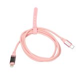 Mcdodo CA-1931 Typec İphone 36W Hızlı Data Şarj Kablo 1.2m - Pembe