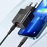 Mcdodo CH-1951 USB 20 Watt Hızlı Şarj Aleti Siyah