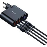 Mcdodo CH-2251 USB 33 Watt Hızlı Şarj Aleti Siyah