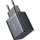 Mcdodo CH-2501 Type-C 40 Watt Hızlı Şarj Aleti Siyah