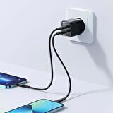 Mcdodo CH-2501 Type-C 40 Watt Hızlı Şarj Aleti Siyah