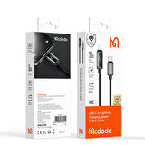 MCDODO CA-2630 36W USB-C TO LIGHTNİNG ŞARJ HIZ GÖSTERGELİ ŞARJ VE DATA KABLOSU- 1.2 M SİYAH