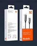 Mcdodo CA-3610 100W TypeC TypeC Hızlı Şarj Data Kablo 1.2m-Siyah