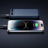 Mcdodo MC-3881 22.5W Star 10000mAh Dijital Ekranlı Powerbank - Siyah