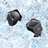 Mcdodo CH-4151 33W Gan Pd Typec Usb Girişli Hızlı Şarj Aleti - Siyah