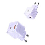 Mcdodo CH-4153 33W GaN TypeC USB Girişli Hızlı Şarj Aleti - Mor
