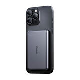 MCDODO MC-4641 20W 5000mAh Metal Ultra İnce Manyetik Kablosuz Power Bank Siyah