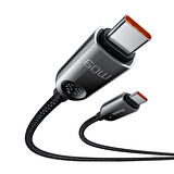 MCDODO CA-4780 1.2M 60W TYPE-C TO TYPE-C DİJİTAL HD KABLO