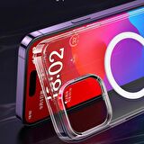 Mcdodo PC-5330 iPhone 15 Uyumlu Magsafe Şeffaf Kılıf