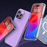 Mcdodo PF-5361 iPhone 15 Plus Şeffaf Kırılmaz Cam