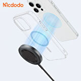 Mcdodo CH-5490 True 15W İphone Kablosuz Şarj Cihazı Siyah