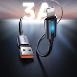 MCDODO CA-5660 USB-A TO LİGHTNİNG LED Işıklı  1.2 M KABLO