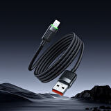 Mcdodo CA-6000 Usb iPhone Şarj Kablo 1.2M-Siyah