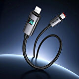 MCDODO CA-6570  36W TYPE-C TO LİGHTNİNG SİYAH KABLO